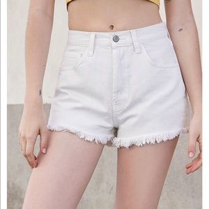 Brandy Melville/John Galt Frayed Hem Denim Shorts